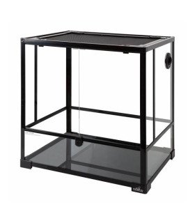 Terrarium étanche en verre/aluminium