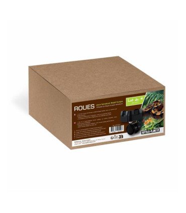 Roulettes pour terrarium repti scape