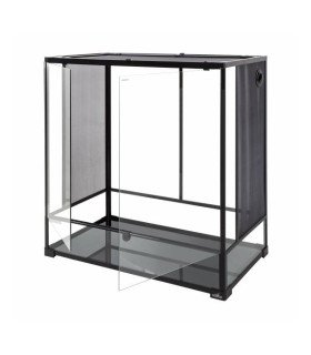 Terrarium étanche en verre/aluminium