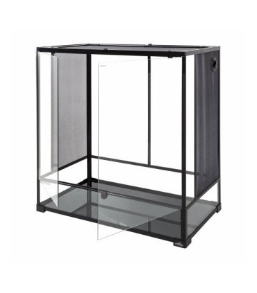 Terrarium étanche en verre/aluminium