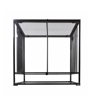 Terrarium étanche en verre/aluminium