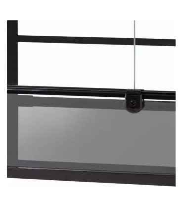 Terrarium étanche en verre/aluminium