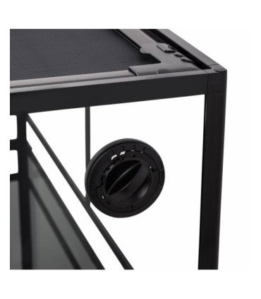 Terrarium étanche en verre/aluminium