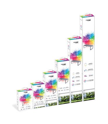 Lumivie F90 , Led WRGB de haute qualité pour aquarium de 90 à 115cm.