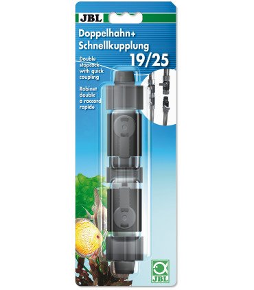 JBL Robinet double à raccord rapide 19-25