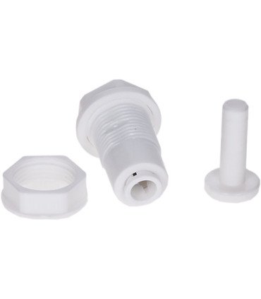 Passe-cloison pour tuyau 1/4