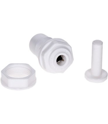 Passe-cloison pour tuyau 1/4