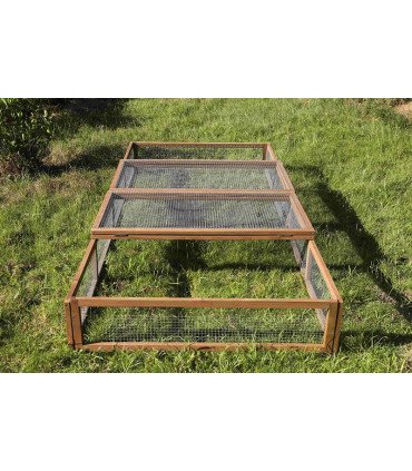 Tortoise Park - Enclos extérieur pour tortue 200x100x25cm
