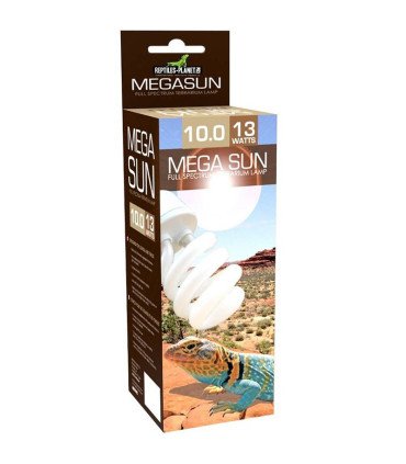 Mega Sun UVB 10.0 lamp - 10% UVB-30% UVA