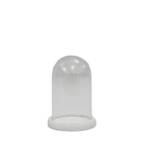 Cloche L – socle blanc