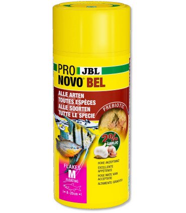 JBL PRONOVO BEL Flakes M – Nourriture pour poissons d’aquarium en flocons, 100ml à 5.5L