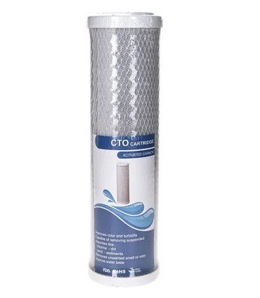 Cartouche charbon compacté 10