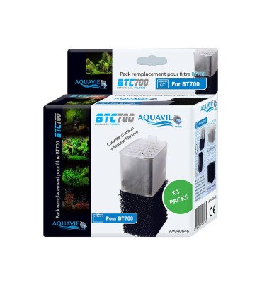 Cartouche charbon - mousse pour Filtre BT700 x2pcs