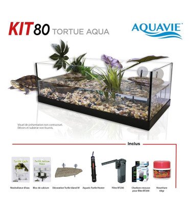 KIT TORTUE AQUA 80 équipé AQUAVIE