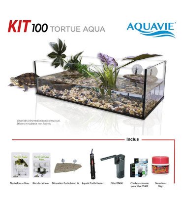 KIT TORTUE AQUA 100 équipé AQUAVIE
