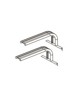 GC SEALIGHT Leg L 36x17cm black 2pcs (for 60-75cm tank)