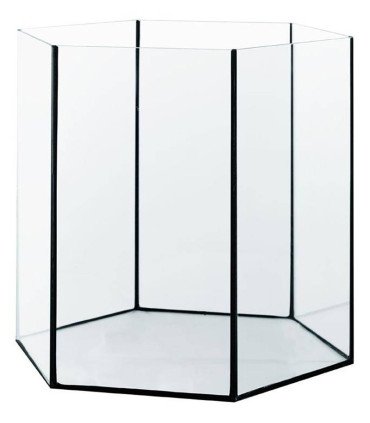 AQUARIUM 420 x 400 HEXAGONE - 52 L - 4mm