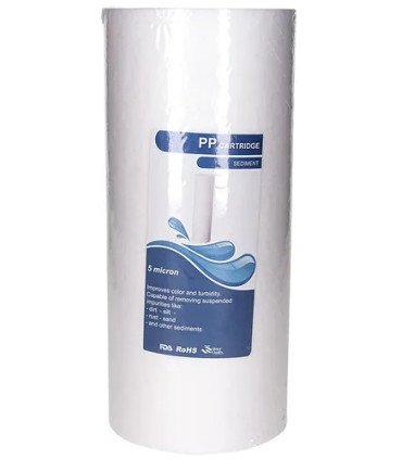 Cartouche sédiments 10 fibre lisse BIG BLUE