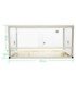 Terrariums aluminium Elegance 100x45x50 white