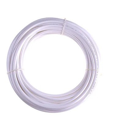 Tuyau 1/4 Blanc, 100m