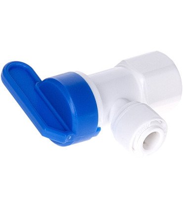 Robinet d'arrêt pour tuyau 1/4