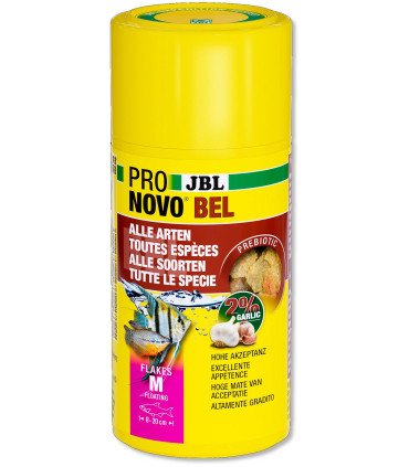 JBL PRONOVO BEL Flakes M – Nourriture pour poissons d’aquarium en flocons, 100ml à 5.5L